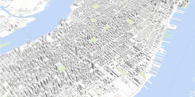 Манхатън 3D карта